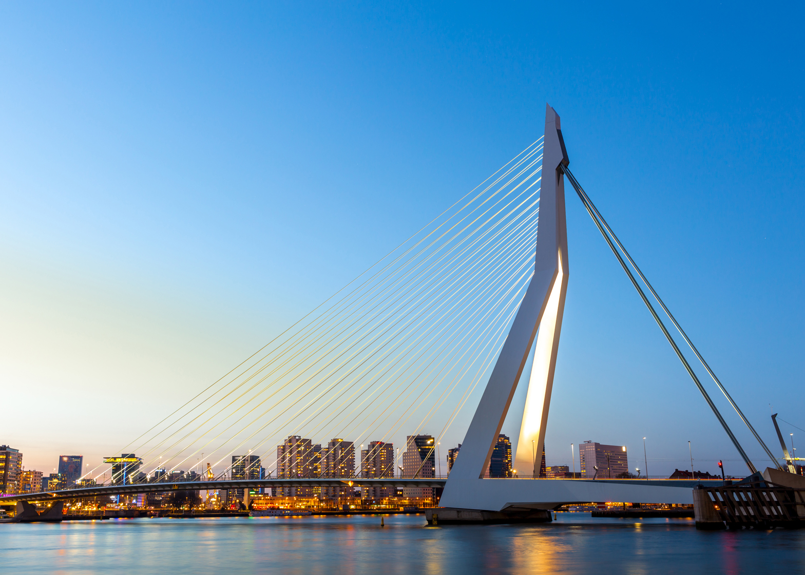 Ismeretlen szerző - Erasmusbrug, Rotterdam
