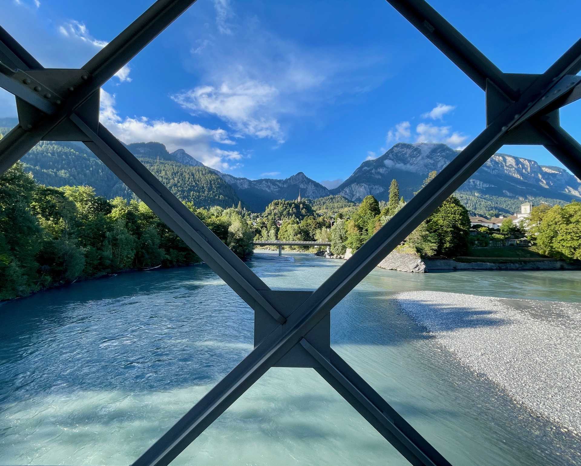 Vigh Attila - Erste Hinterrheinbrücke, Reichenau, Svájc - 2025