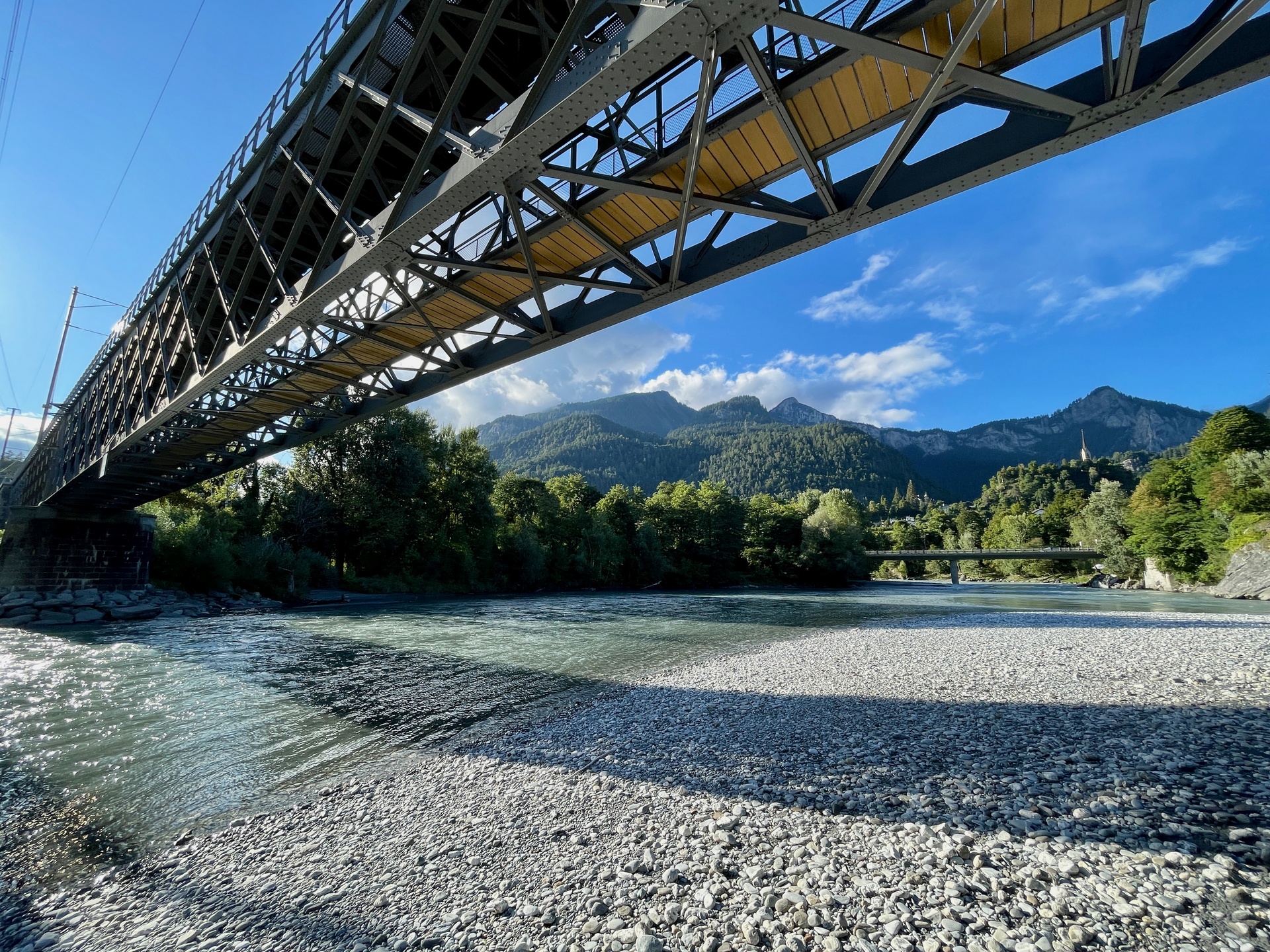 Vigh Attila - Erste Hinterrheinbrücke, Reichenau, Svájc - 2025