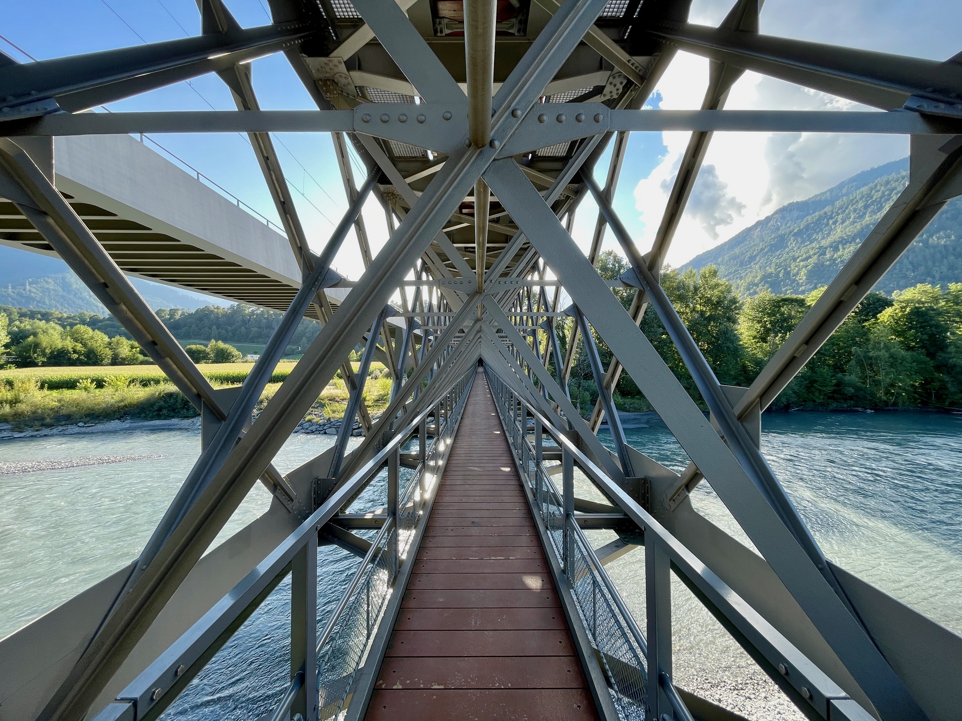 Vigh Attila - Erste Hinterrheinbrücke, Reichenau, Svájc - 2025