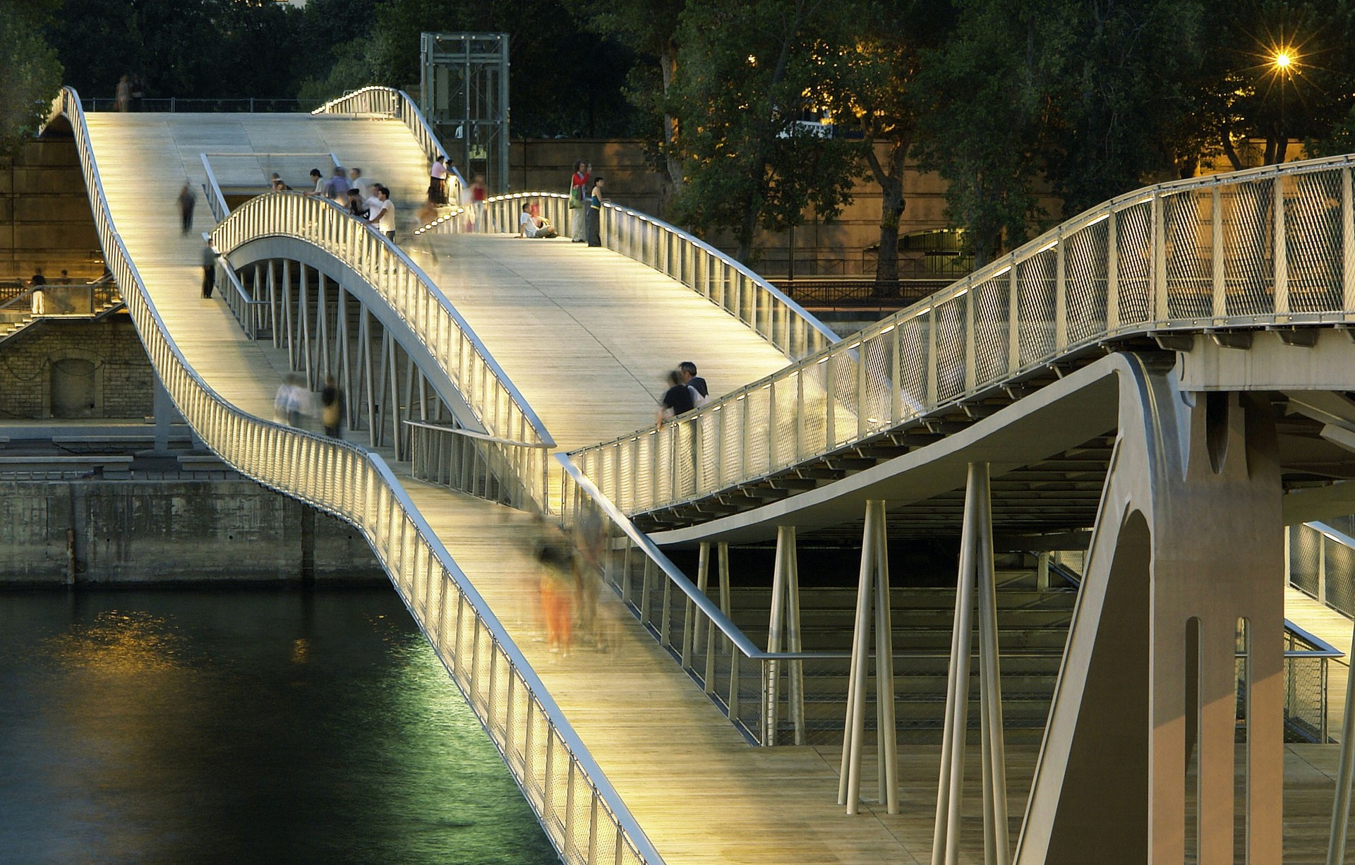 David Boureau - Passerelle Simone de Beauvoir, Párizs