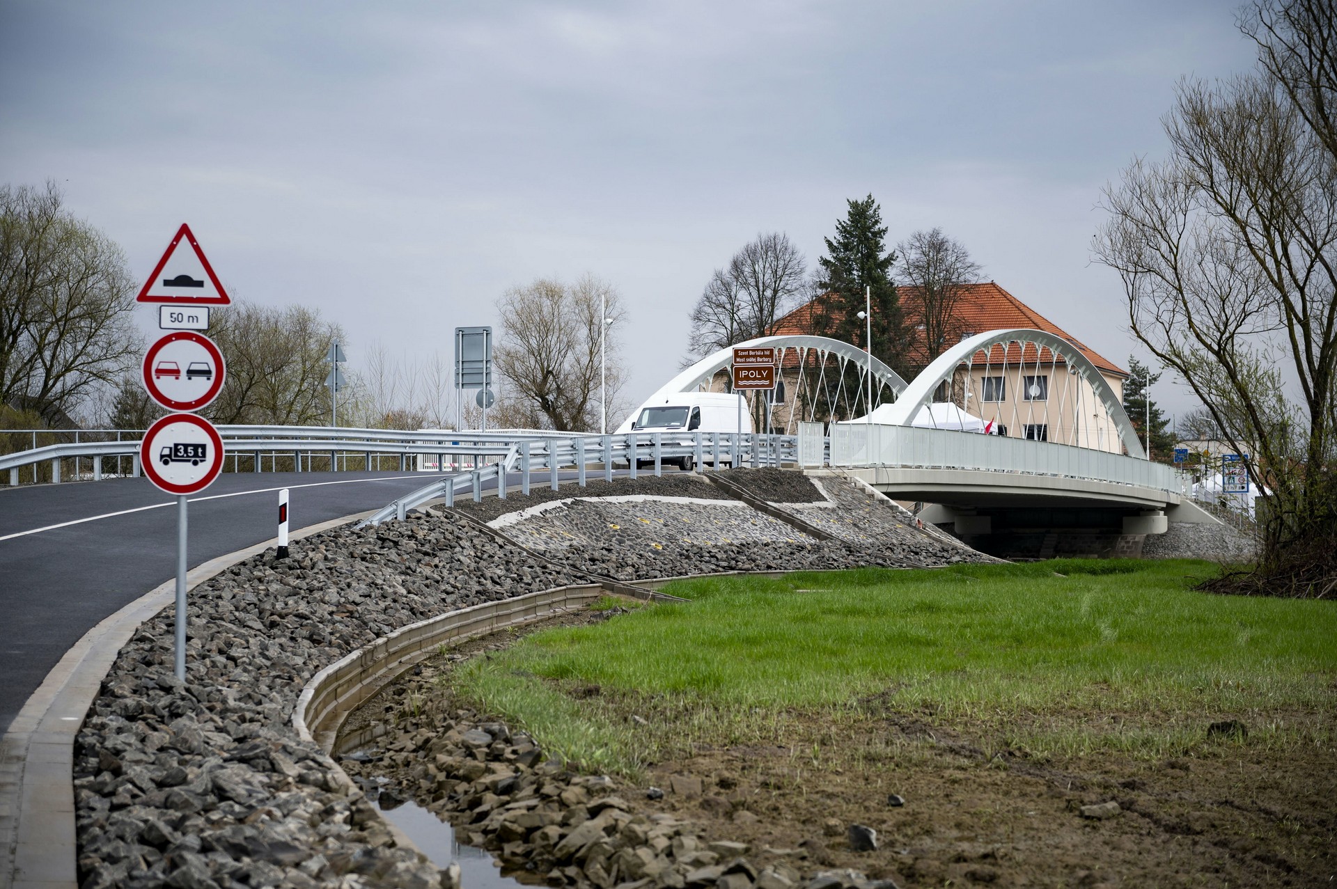 Bodnár Boglárka - MTI - Szent Borbála híd, Drégelypalánk - 2024