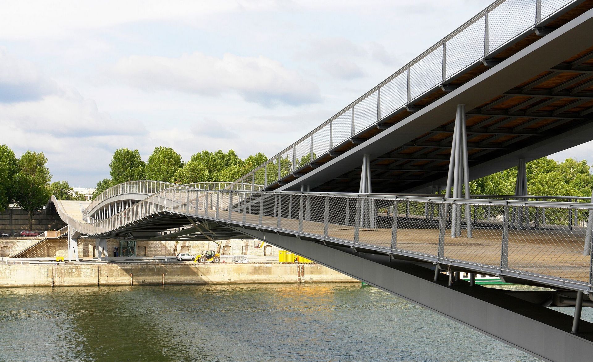 David Boureau - Passerelle Simone de Beauvoir, Párizs
