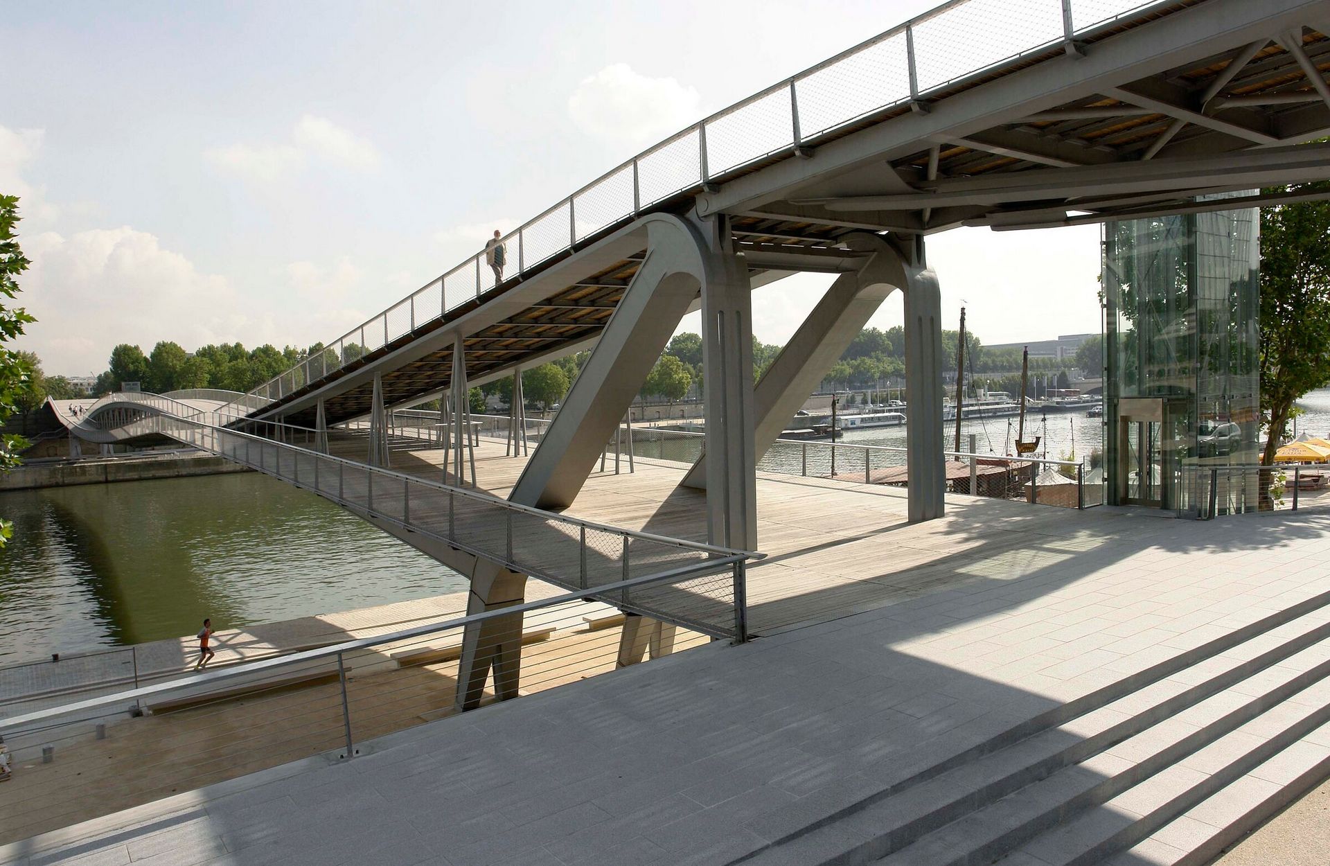David Boureau - Passerelle Simone de Beauvoir, Párizs