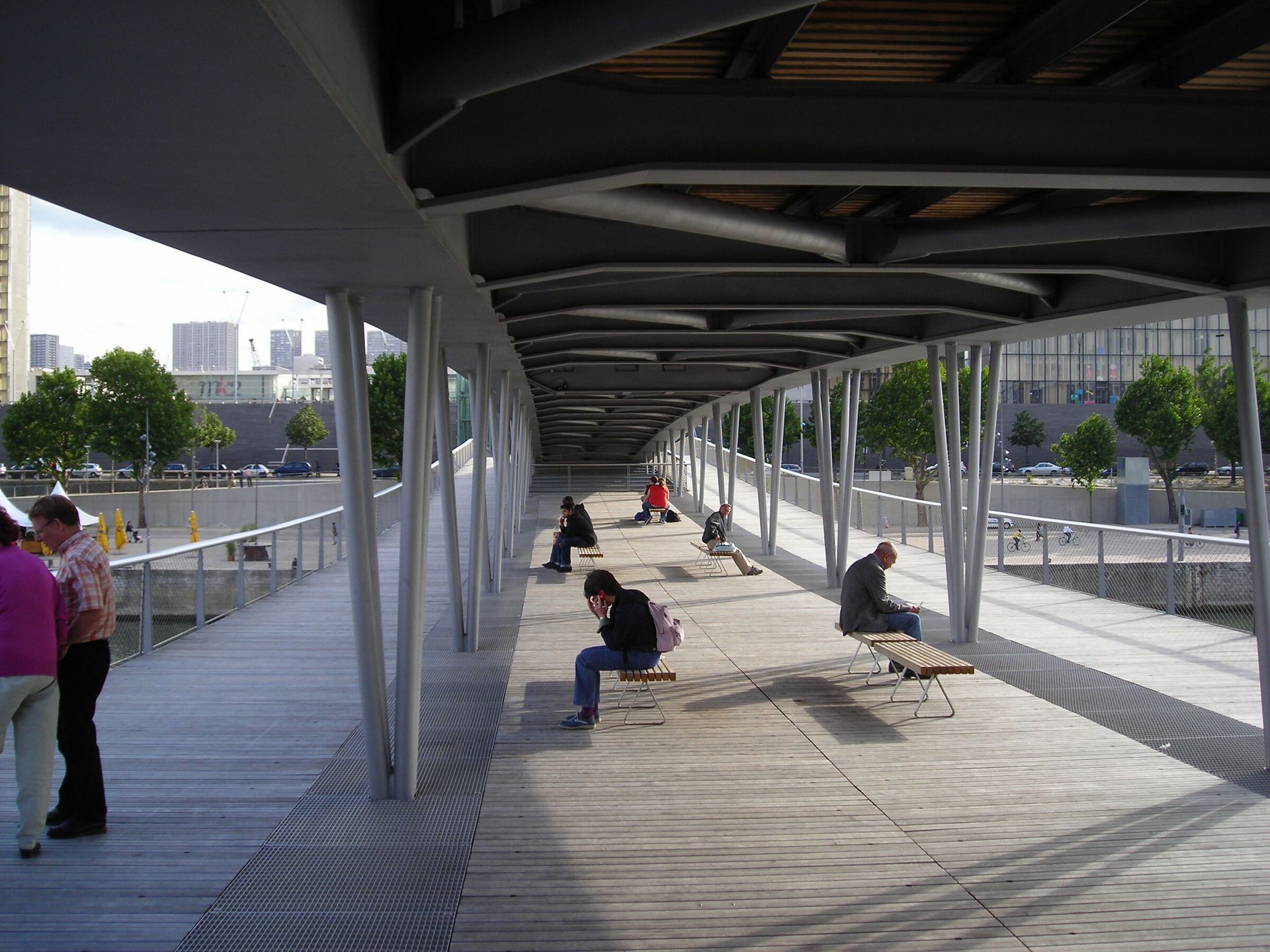 David Boureau - Passerelle Simone de Beauvoir, Párizs