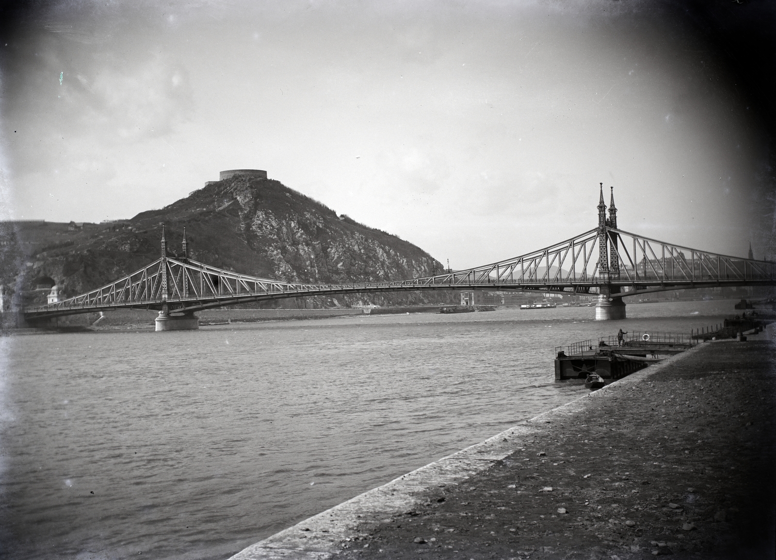Ismeretlen szerző - Szabadság híd, Budapest - Fortepan no.204235 - 1897