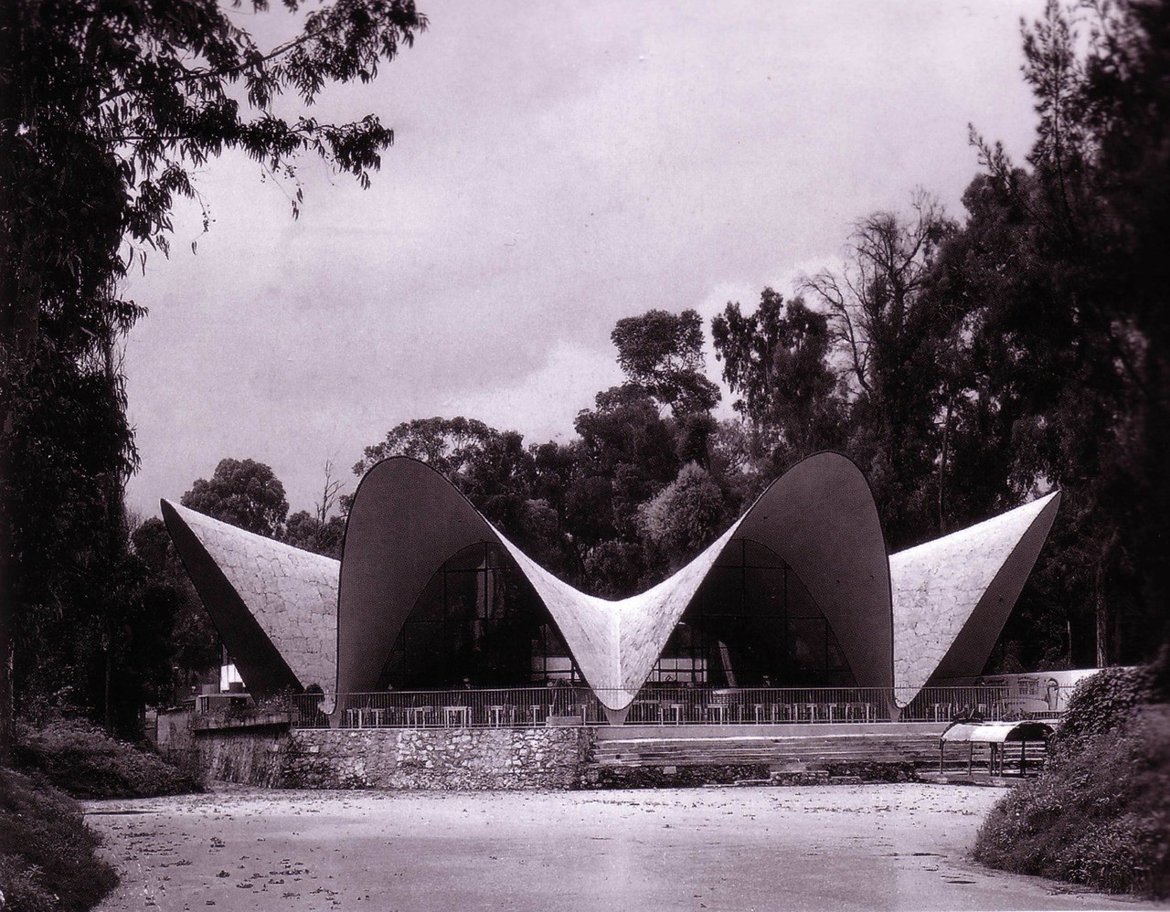 Ismeretlen szerző - Restaurante Los Manantiales, Xochimilco - 1958
